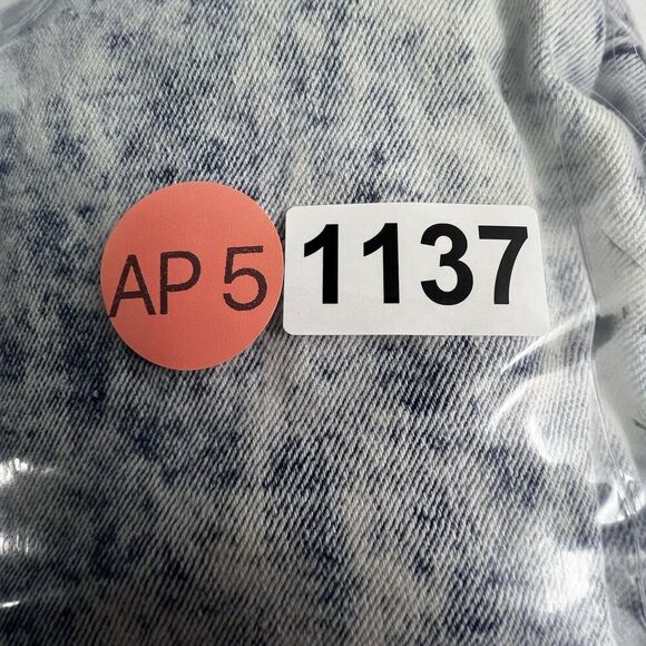 Brooklyns Best Stretch Mens Size 34x32 Skinny Blue Acid Wash Denim Jeans - Picture 9 of 9